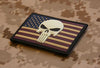 USA Flag 3D PVC Morale Patch - GITD Version