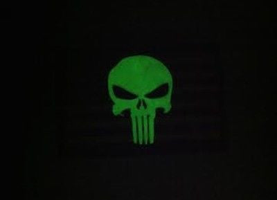 USA Flag 3D PVC Morale Patch - Urban GITD