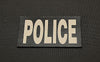 SPECIAL OFFER $10 SHIPPED: Infrared POLICE Black & Tan IR Patch