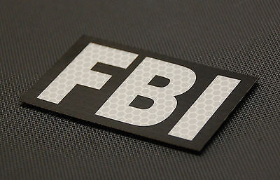 Lettered Fbi Patch SOLAS Reflective FBI Patch – BritKitUSA