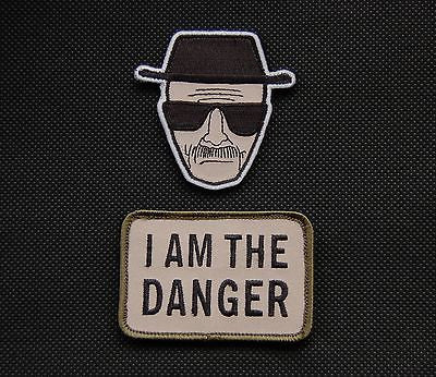 Multicam Heisenberg & I Am The Danger Morale Patch Set