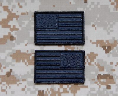 Covert United States Flag Patch Set