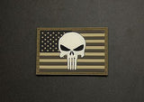 USA Flag 3D PVC Morale Patch - Urban GITD
