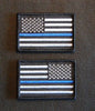 Thin Blue Line United States Flag Patch Set - Velcro