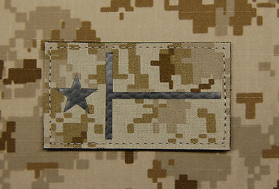 Infrared Texas State Flag AOR1 Call Sign Patch