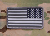 USA US Stars & Stripes Reverse Flag Patch MilSpec SWAT ACU Velcro PVC Patch