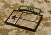 AOR1 Texas State Flag Patch & MC Tab Embroidered Morale Patch Set
