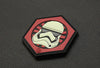 First Order GITD Stormtrooper Helmet 3D PVC Morale Patch