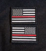 Thin Red Line United States Flag Patch Set - Velcro