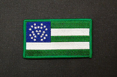 Infrared Union Flag Patch - Green & Black