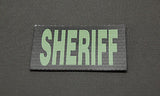 Infrared SHERIFF Patch - Green & Black