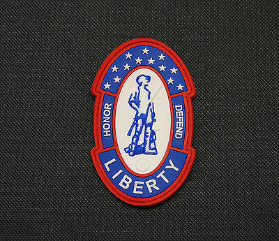 US Flag Shield Morale Patch - Desert