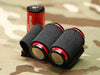 3-Cell Chemlight / Shotgun Shell / CR123 Battery Holder - Black