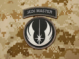 Jedi Warrior Master Patch & Tab Set - Black & White