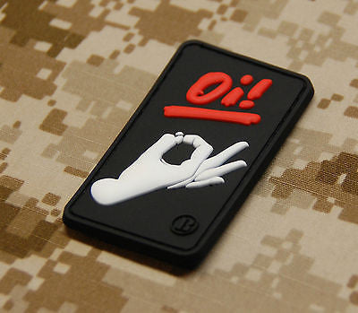 Oi Wanker 3D PVC Morale Patch