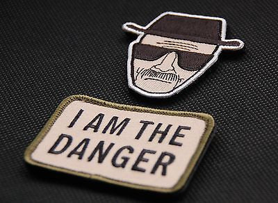 Multicam Heisenberg & I Am The Danger Morale Patch Set
