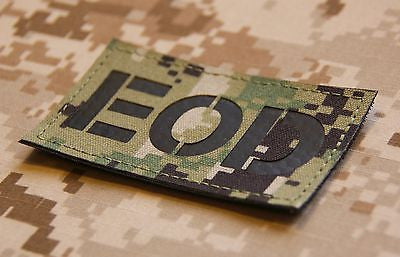 Infrared NWU Type III IR EOD Call Sign Patch