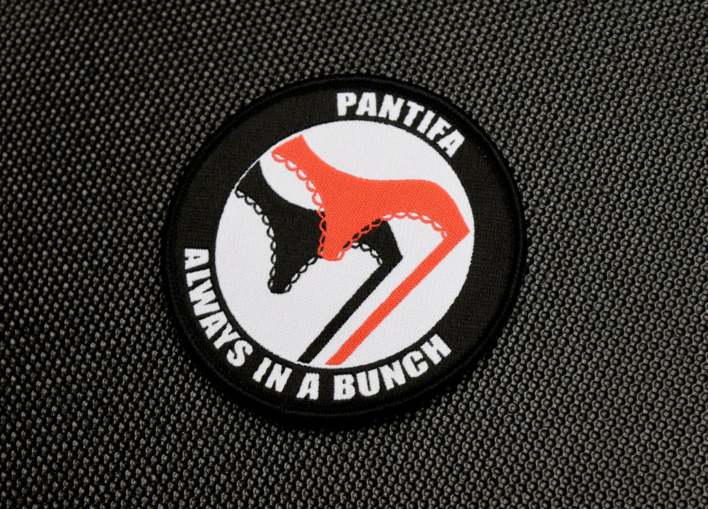 Pantifa Always In A Bunch Woven Morale Patch