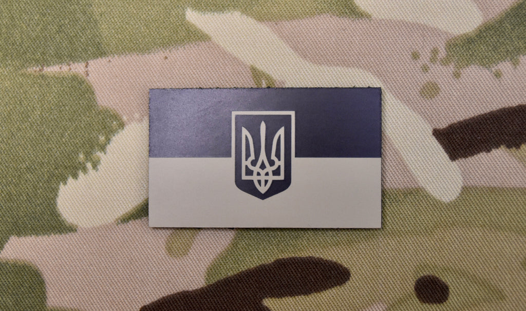 Mini Ukraine IR Flag Patch