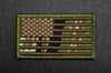 Tiger Stripe FWD US Flag Embroidered Patch