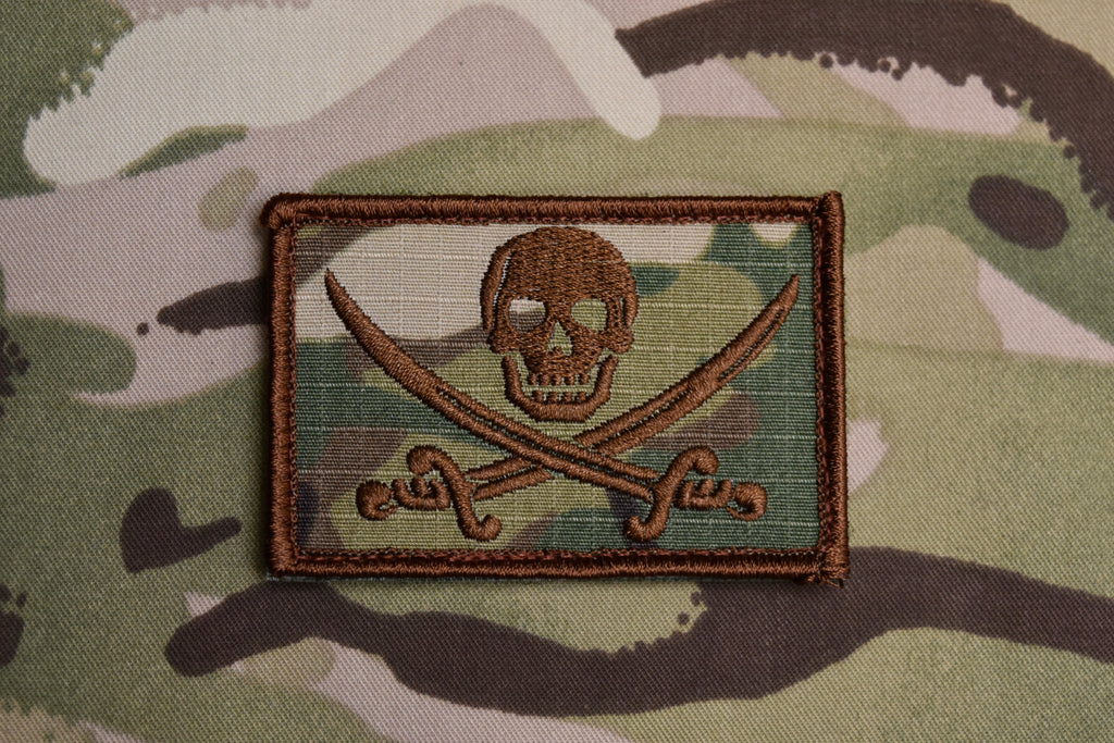 Multicam Calico Jack Patch Set