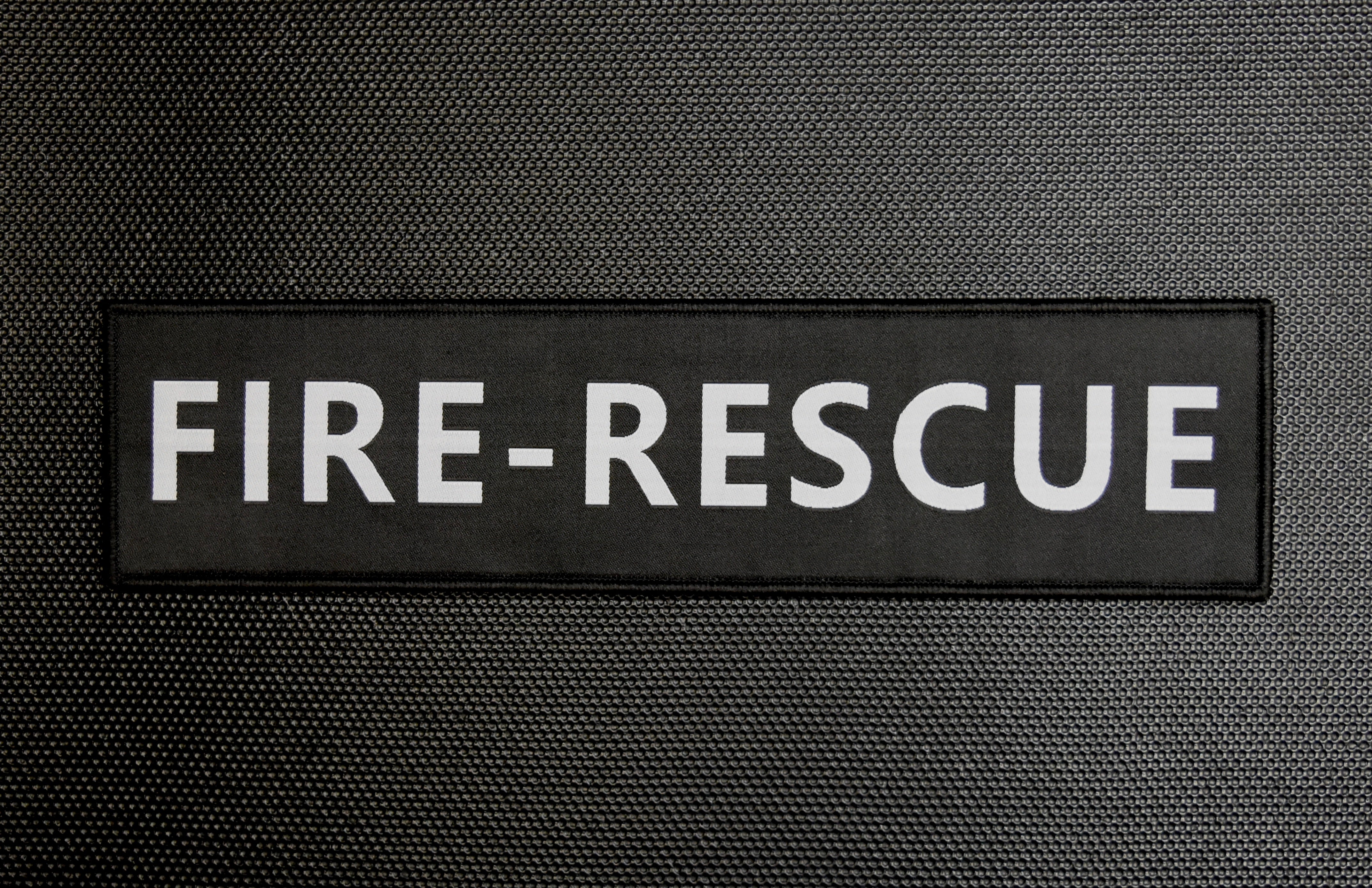 Woven FIRE RESCUE Placard Patch – BritKitUSA