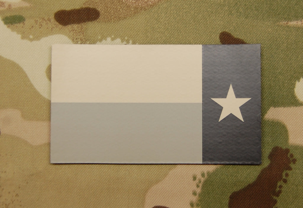 Reverse Infrared Texas State Flag Patch