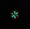 No Snowflakes Allowed GITD 3D PVC Morale Patch & Sticker Set