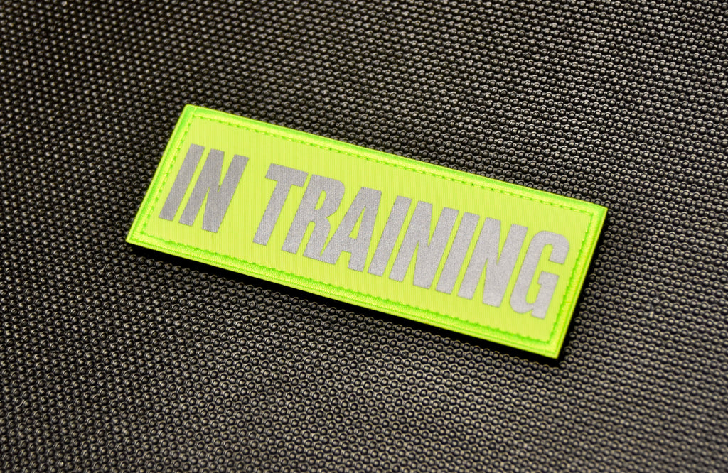 IN TRAINING Hi-Vis Reflective Patch