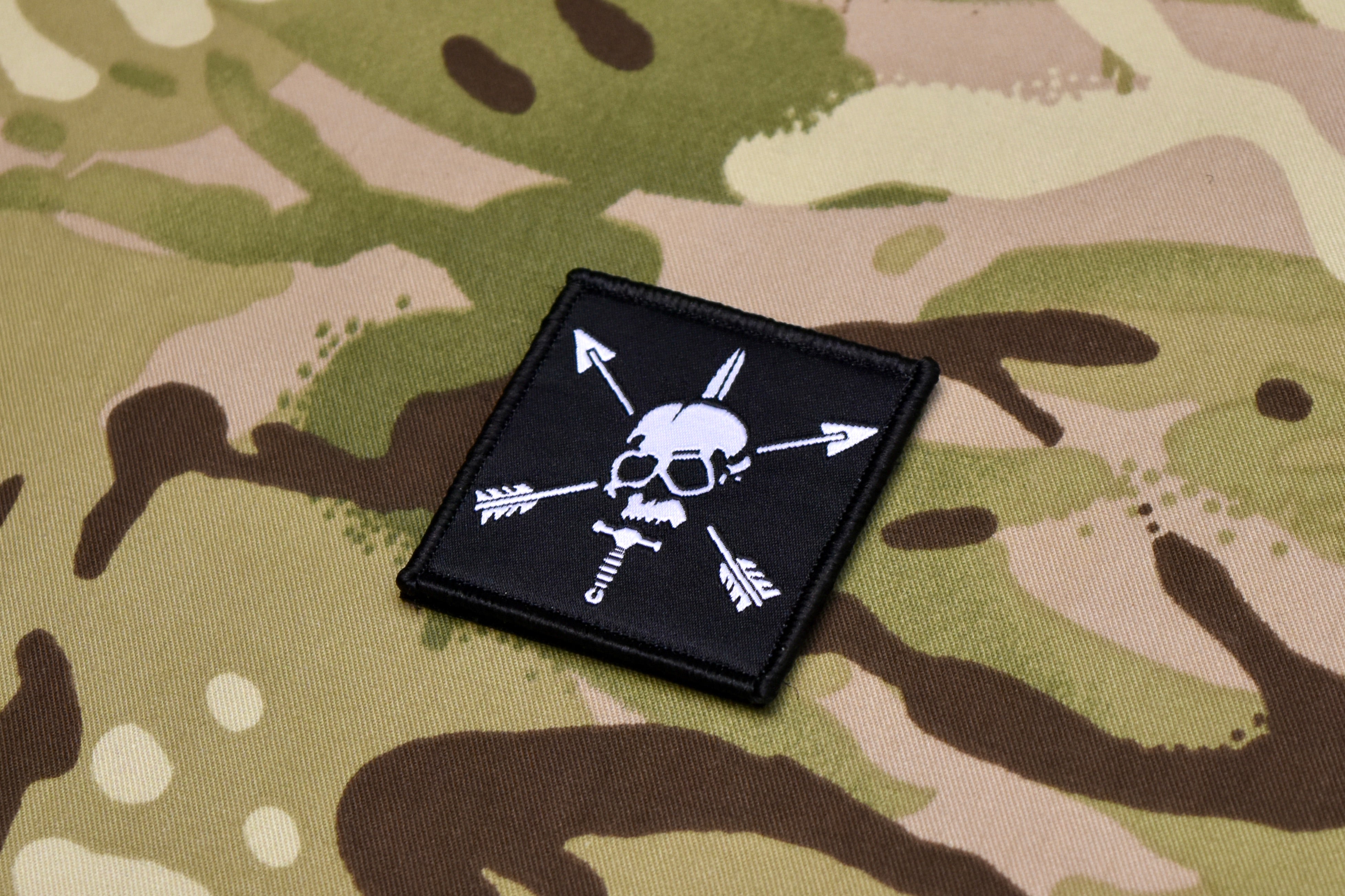 Mini SFARTAETC Woven Morale Patch - Black – BritKitUSA