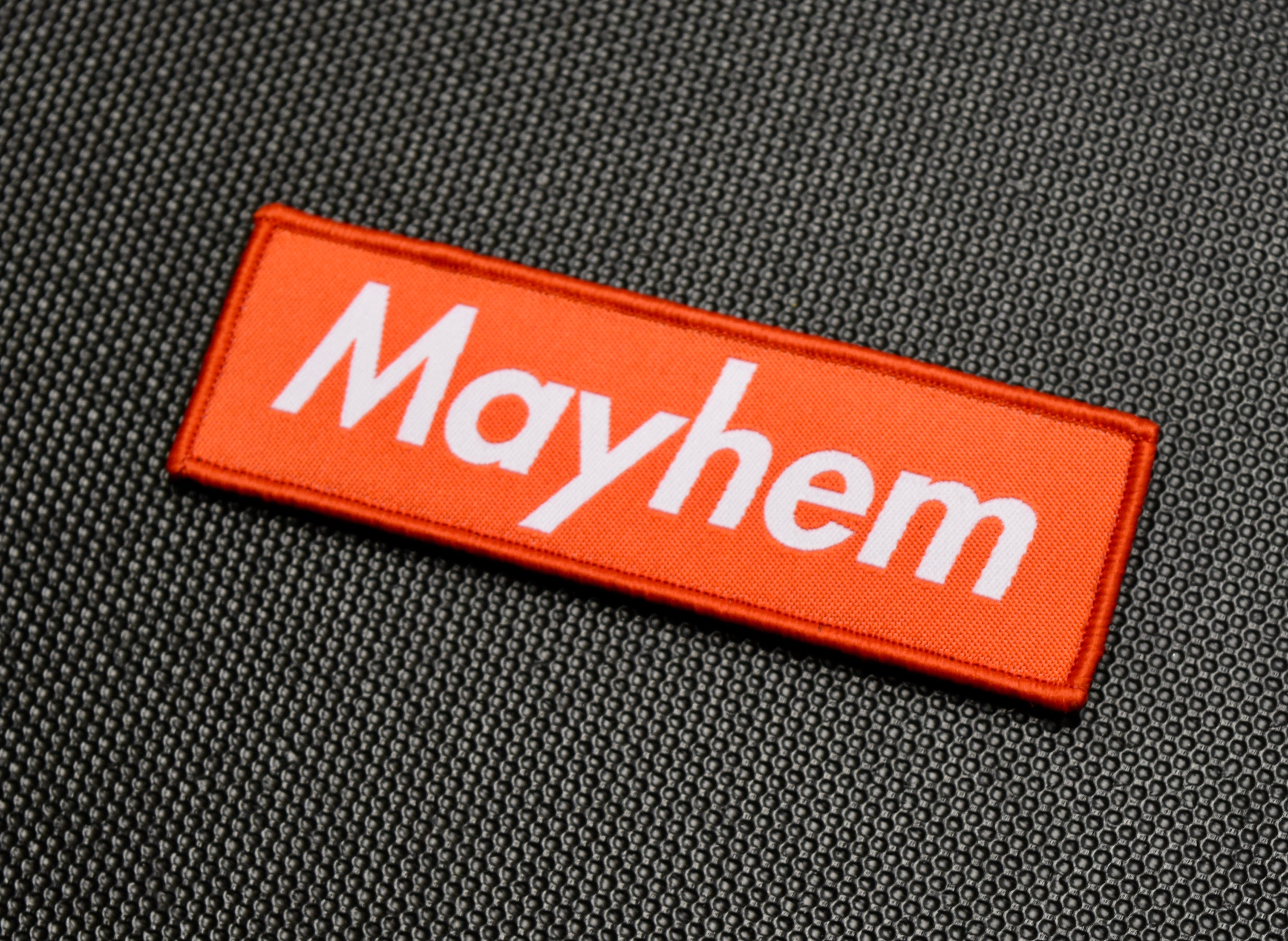 Mayhem Woven Morale Patch – BritKitUSA
