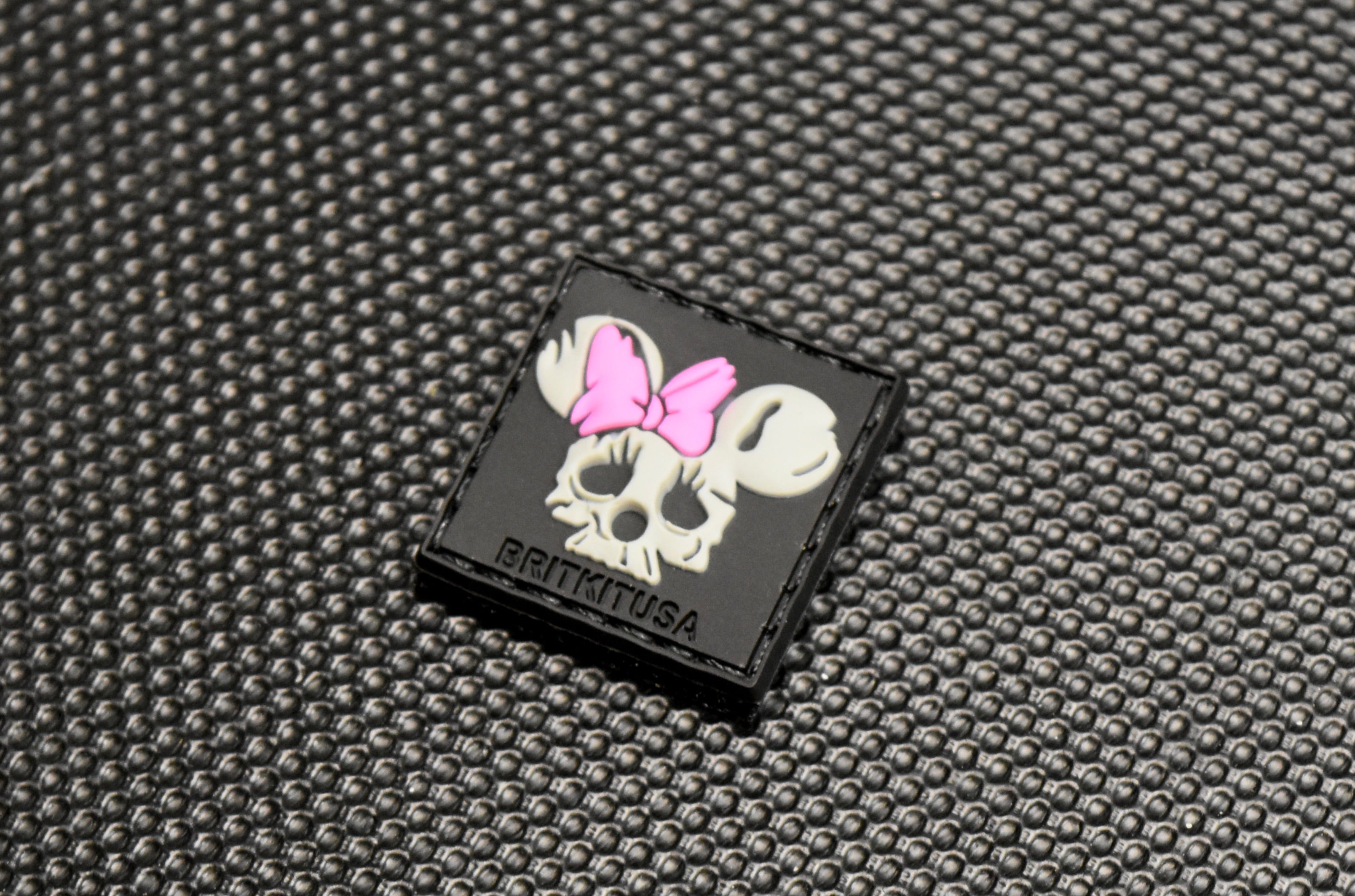 Mouse Skull 3D PVC Ranger Eye Patch – BritKitUSA