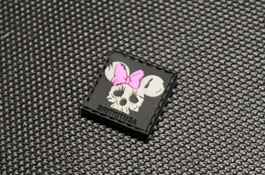 Mouse Skull 3D PVC Ranger Eye Patch