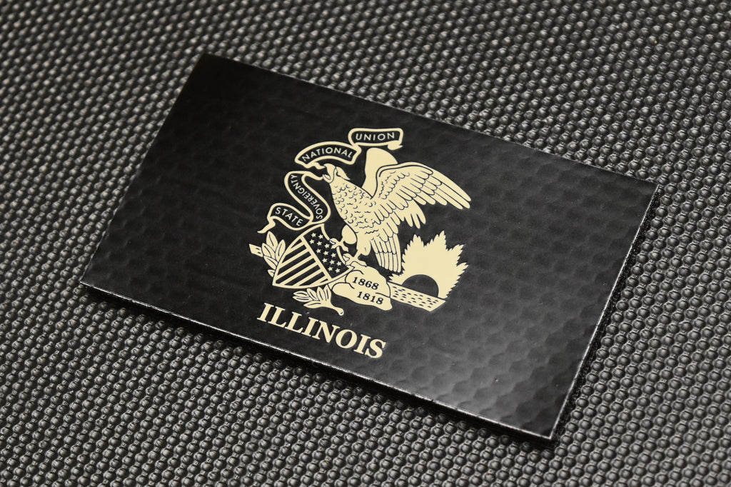 Infrared Illinois State Flag Patch