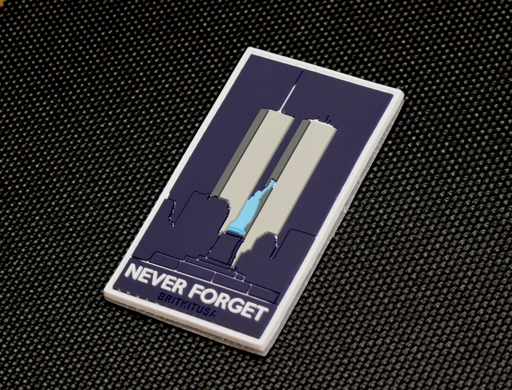 Never Forget 9/11 PVC Patch
