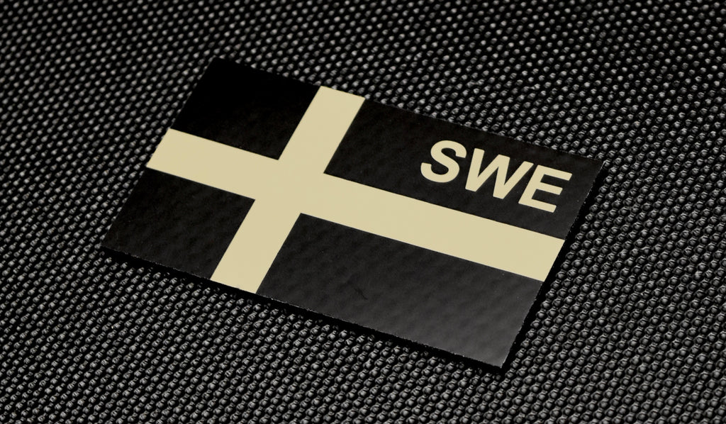 Infrared Sweden Flag - SWE