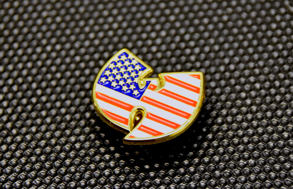 Wu-Tang USA Flag Enamel Pin