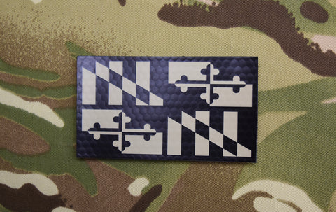 Infrared Delaware State Flag Patch