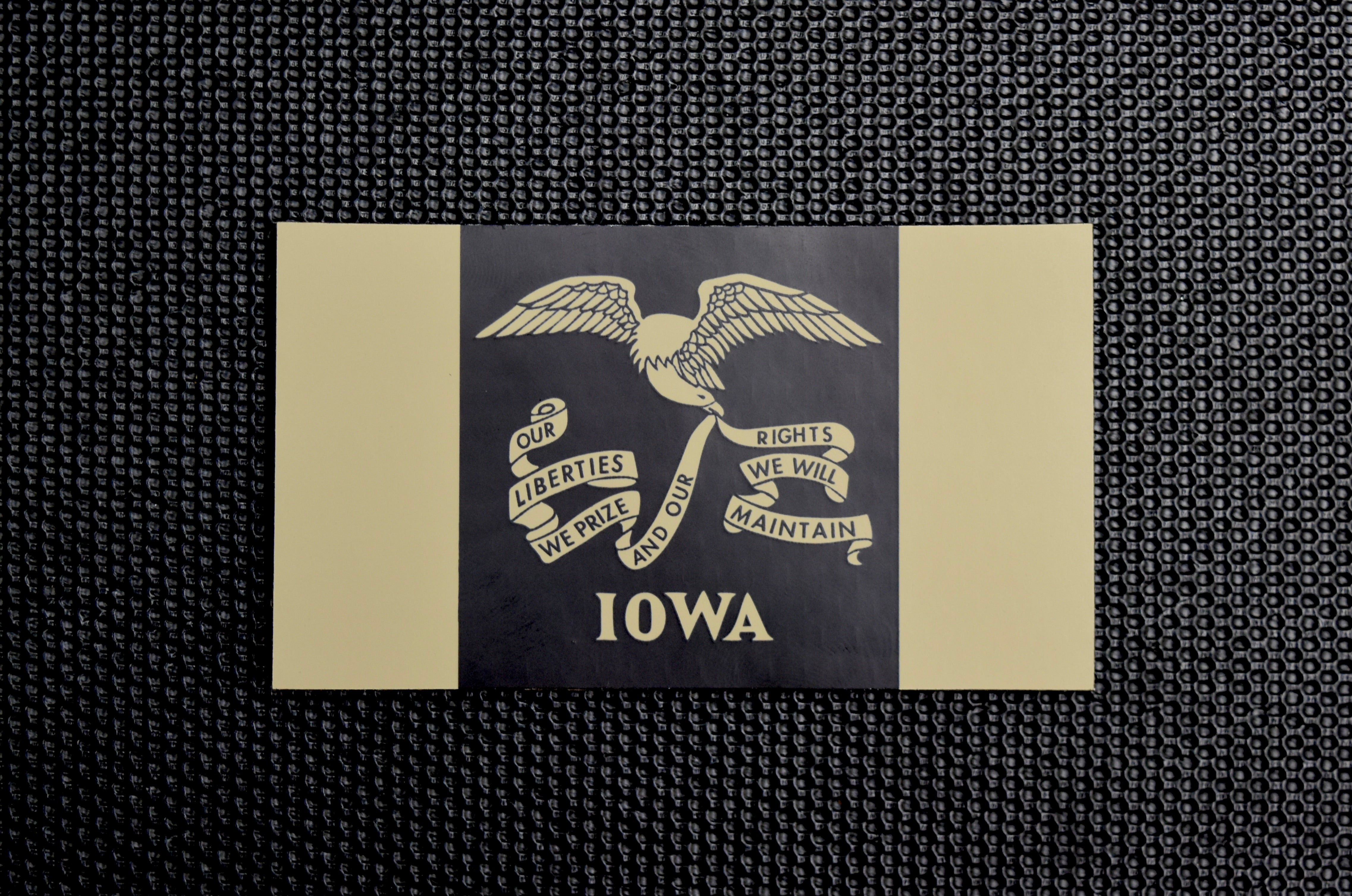Infrared Iowa State Flag Patch – BritKitUSA