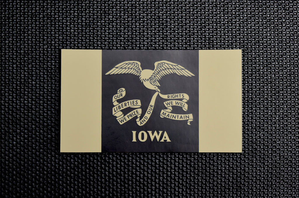 Infrared Iowa State Flag Patch
