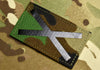 M81/Woodland Saltire V1 Infrared Call Sign Patch