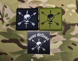 Special Forces Woven Patch & Sticker Set