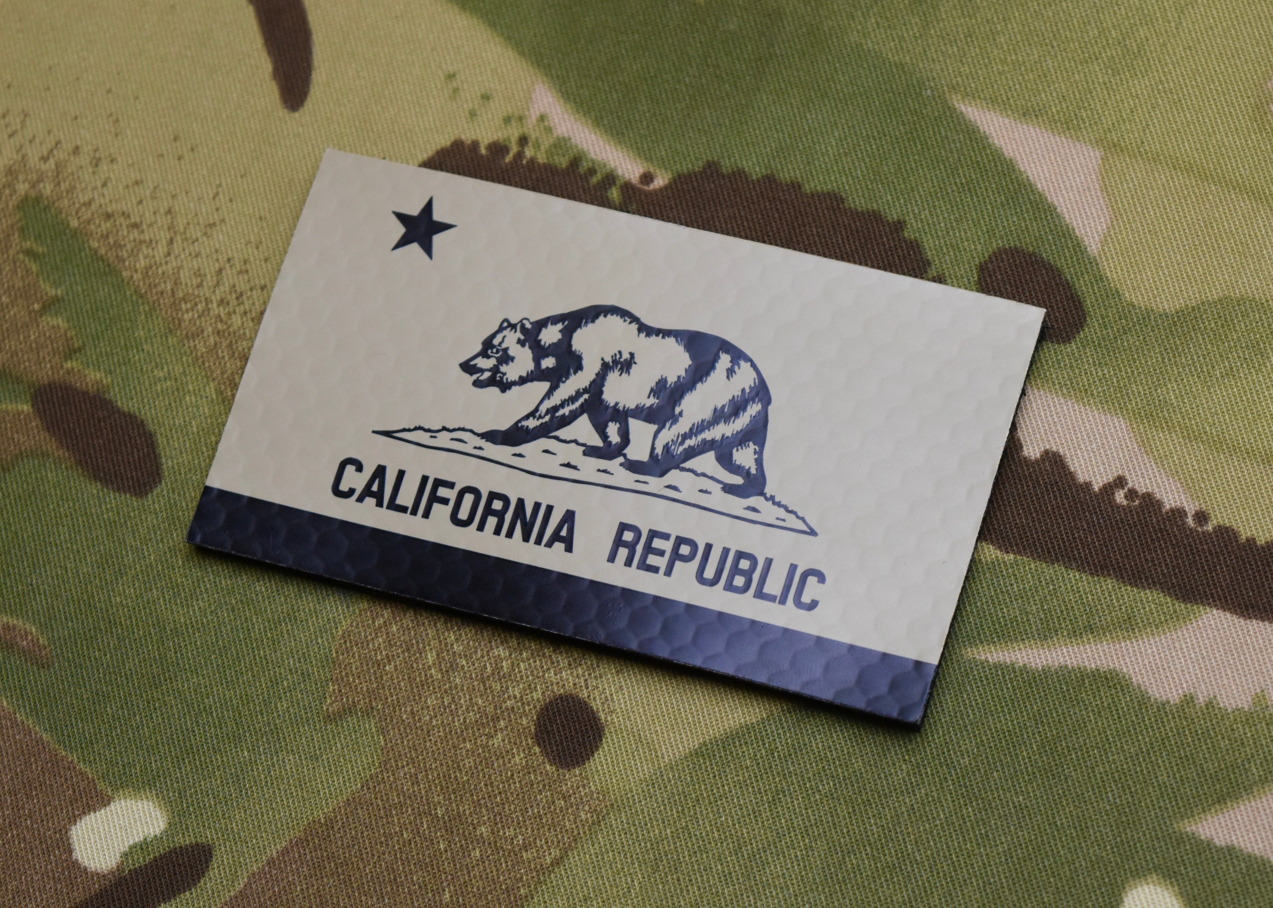 Infrared California State Flag Patch – BritKitUSA