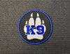K9 Paw PVC Patch - Police