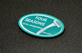 Four Seasons Total Manscaping Woven Morale Patch