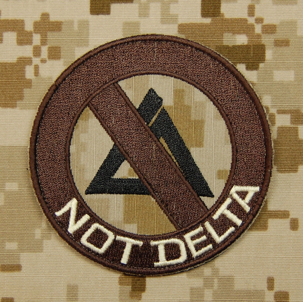 AOR1 NOT DELTA Morale Patch