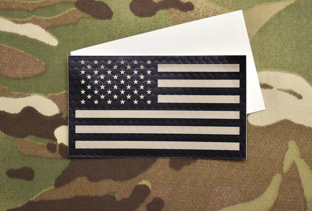 Infrared US Flag Decal