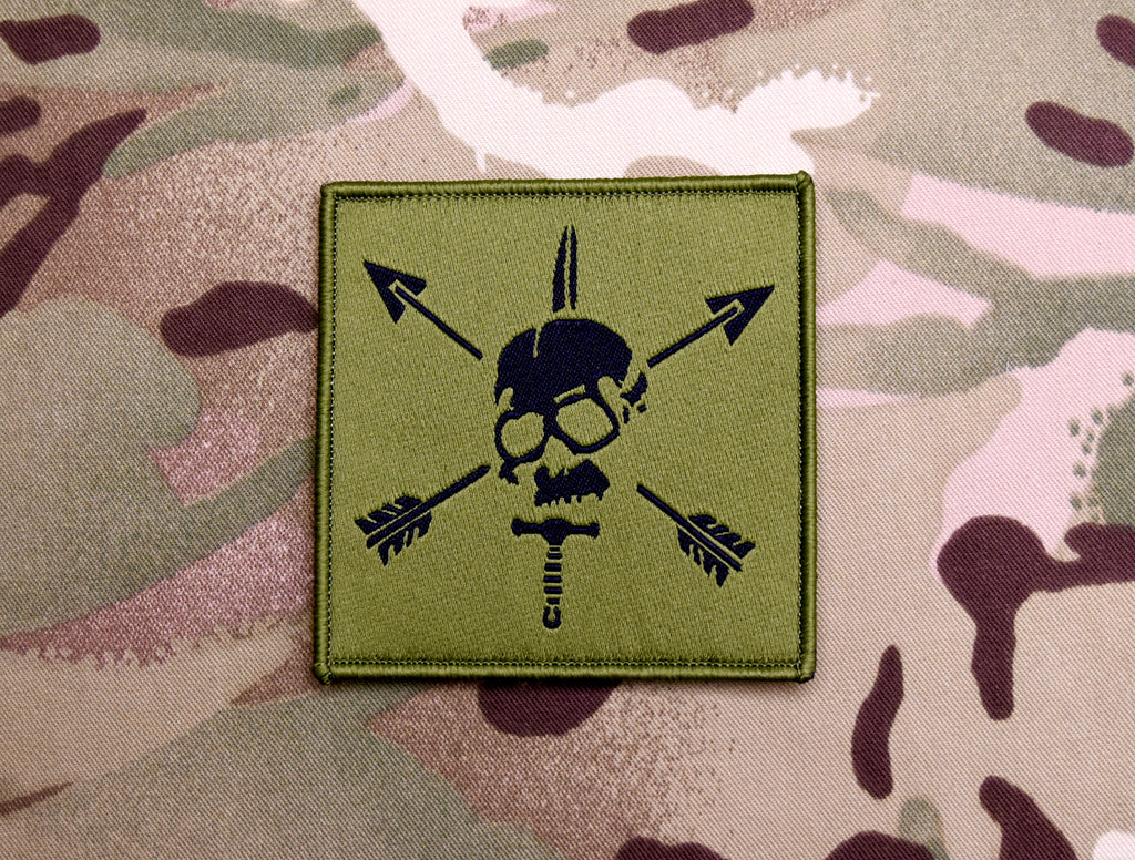 Special Forces Woven Patch & Sticker Set