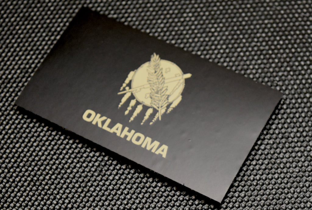 Infrared Oklahoma State Flag Patch