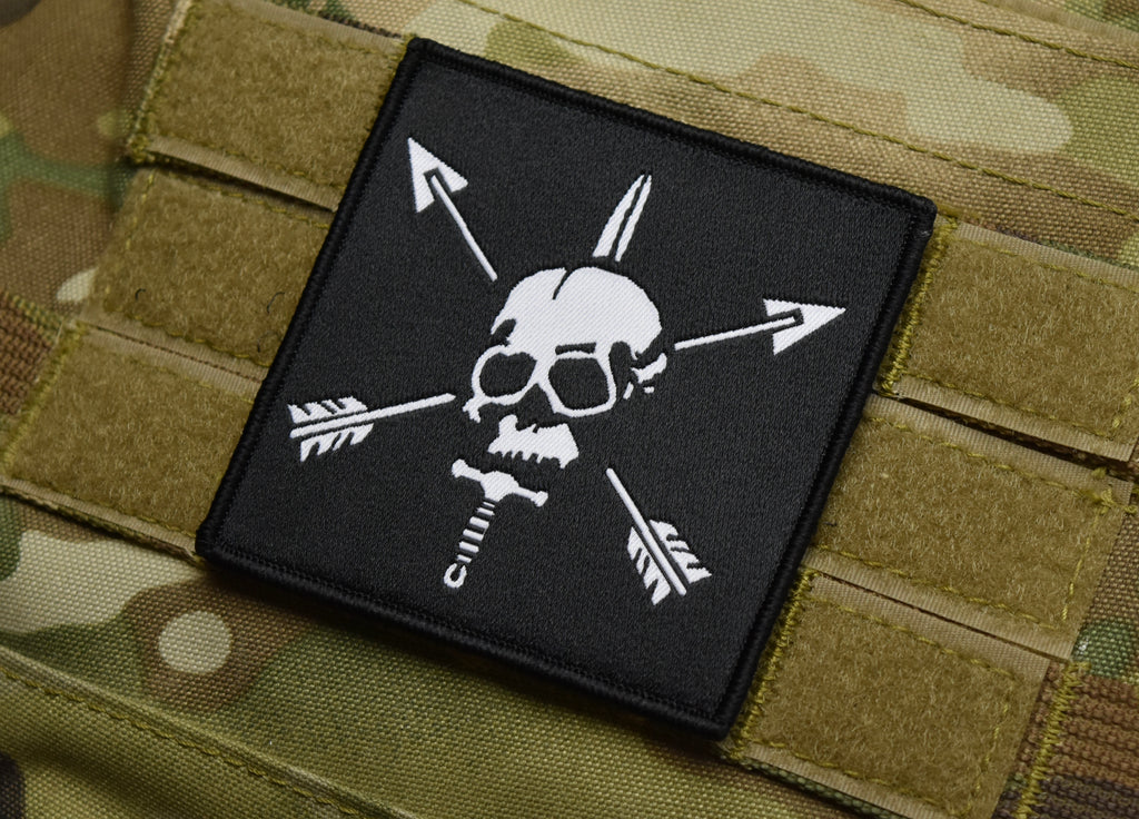 Special Forces Woven Patch & Sticker Set